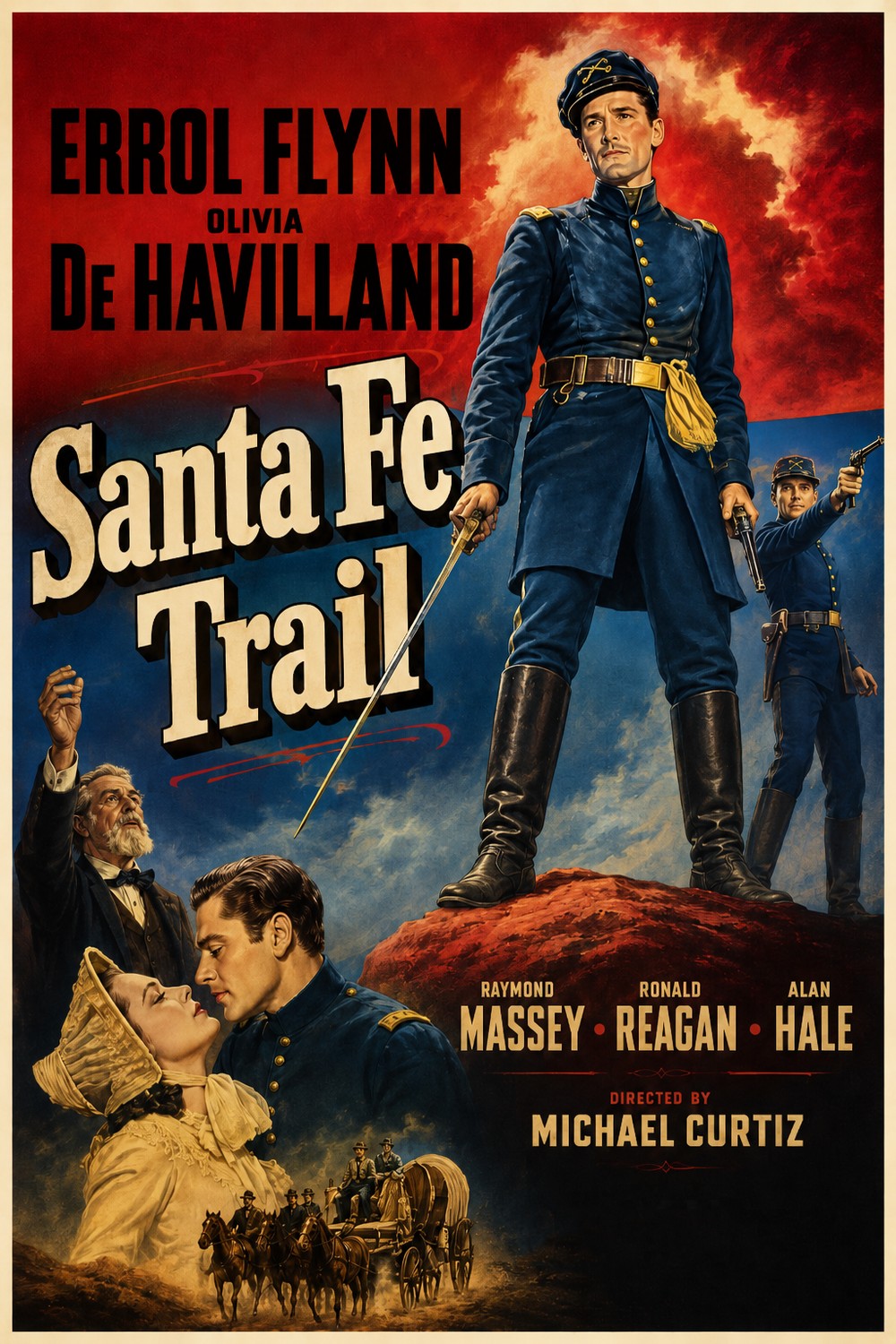 Santa Fe Trail (Remastered in Color)