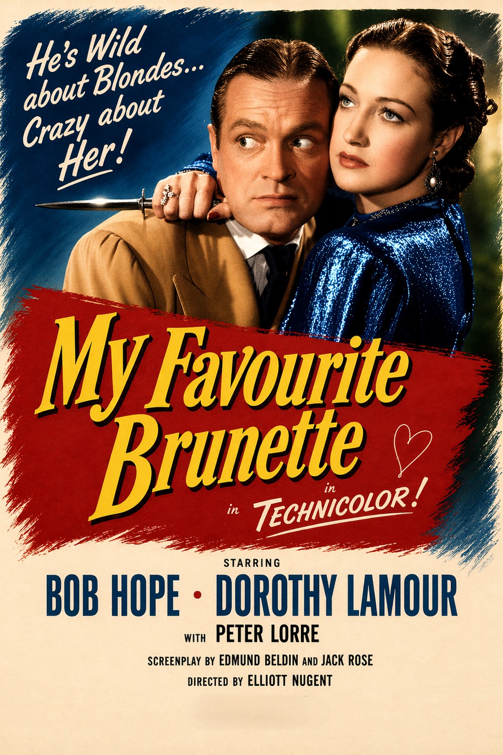 My Favorite Brunette (Remastered in Color)